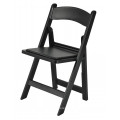 Plastic Frame Resin Folding Chair with Seat Pad